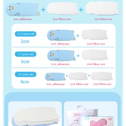 Detský priedušný vankúš 3v1 "Modrý" Detský priedušný vankúš 3v1 "Modrý"