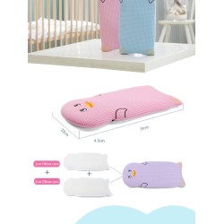 Detský priedušný vankúš 3v1 "Ružový"