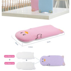 Detský priedušný vankúš 3v1 "Ružový" Detský priedušný vankúš 3v1 "Ružový"