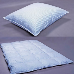 Kolekcia "White&Blue" (vankúš 70x90 + paplón 140x200) 80 % páper Kolekcia "White&Blue" (vankúš 70x90 + paplón 140x200) 80 % páper