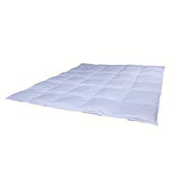 Páperový paplón "White & Blue" 140x200 cm; 40 % páper