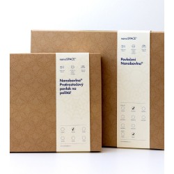 Sada 2 ks dekoratívnych protiroztočových povláčkov na vankúš | Nanobavlna® 30 x 40 cm