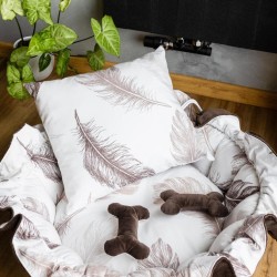 Protiroztočový nano pelech BOHO - obojstranný