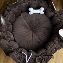 Protiroztočový nano pelech BOHO - obojstranný