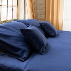 Povlečení pro alergiky Nanobavlna® – modrá 1+1 (140x200 / 140x220, 70x90cm)