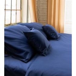 Povlečení pro alergiky na přikrývku 140x200 Nanobavlna® – modrá