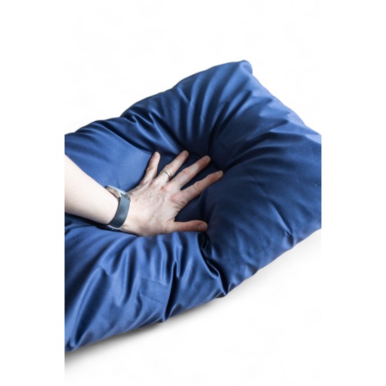 Protiroztočový povlak na polštář pro alergiky | Nanobavlna® – modrá