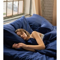Protiroztočový povlak na anatomický polštář 42 x 66 cm | Nanobavlna® – modrá