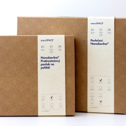 Detské obliečky pre alergikov s nanovláknom Nanobavlna® – režná biobavlna 1+1